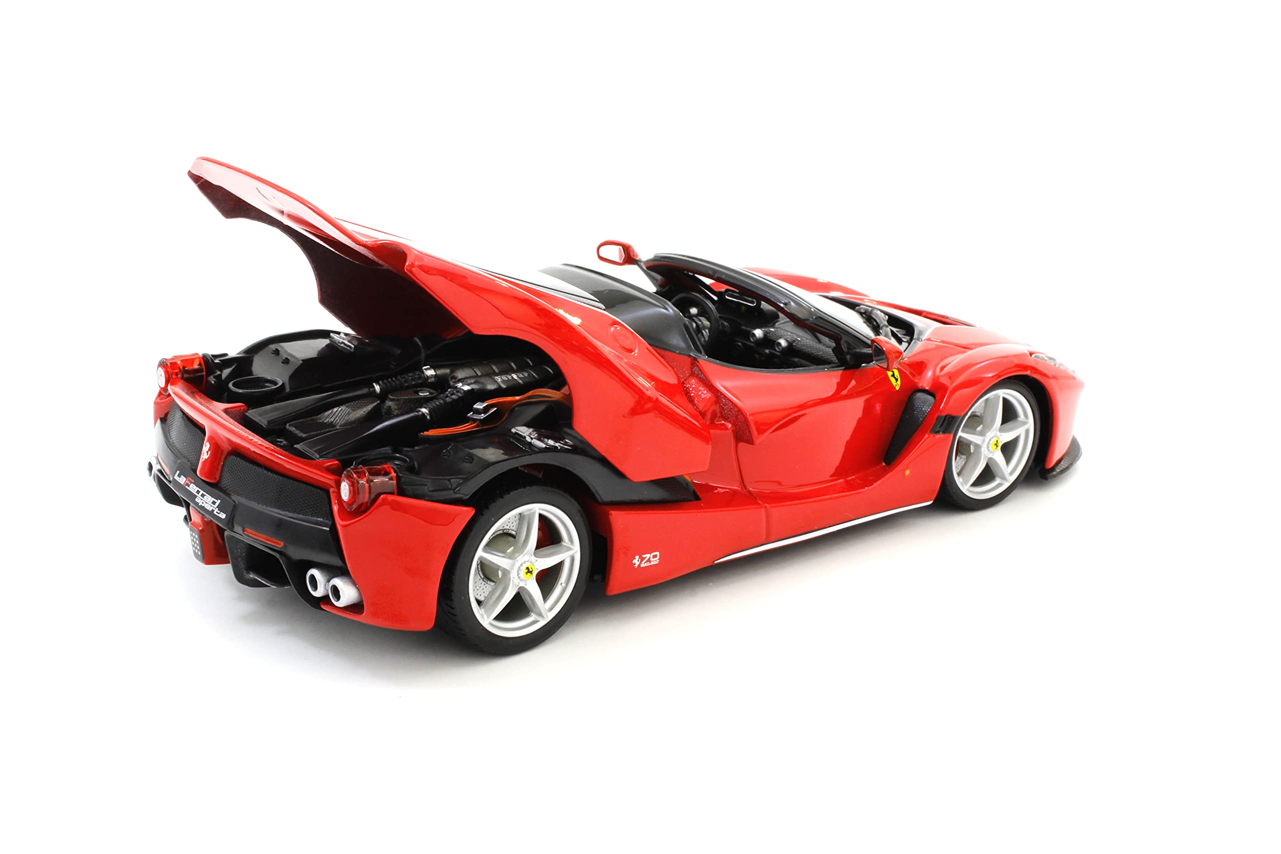 Amazon | Bburago 1/24 ラ フェラーリ アペルタ レッド 完成品