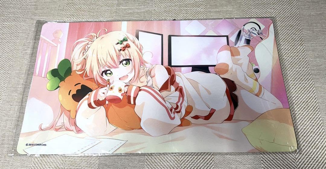 Amazon.co.jp: ホロライブ公式 桃鈴ねね 誕生記念 ラバープレイマット