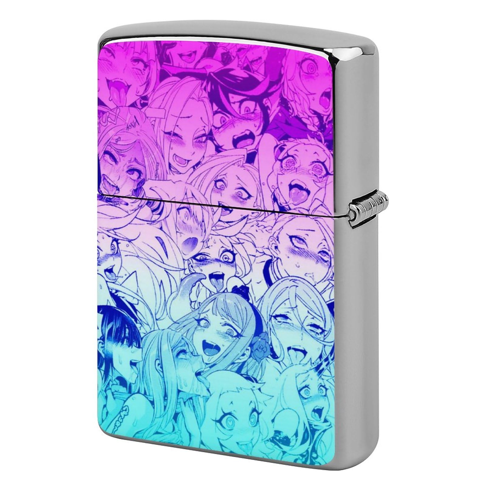 Amazon.co.jp: ジッポライター ライターケース 外側ケース アヘ顔