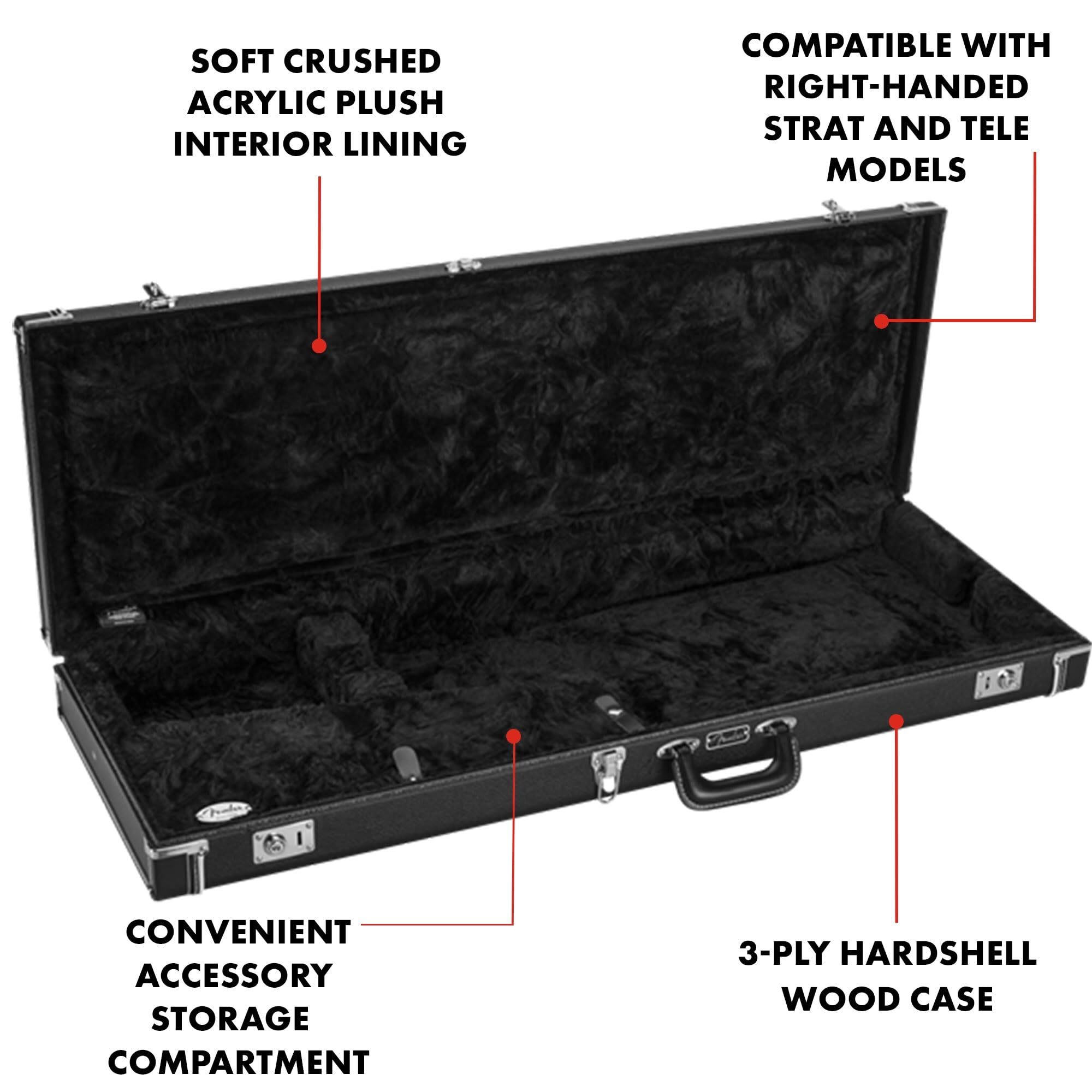 Amazon.co.jp: Fender ハードケース Classic Series Wood Case - Strat