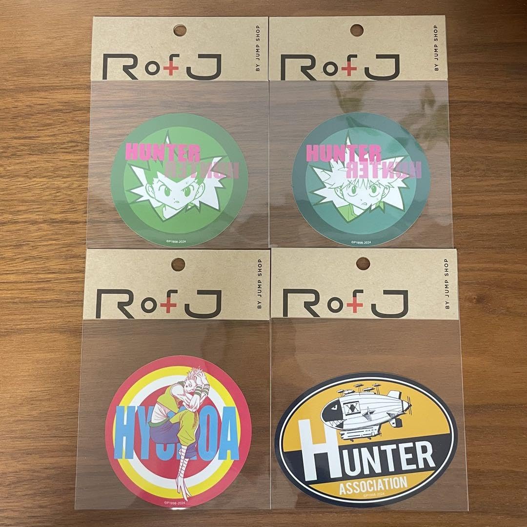 Amazon | RofJ BY JUMP SHOP ハンター×ハンター ステッカー4枚