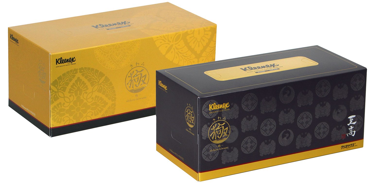 Amazon.co.jp: ティッシュ 4枚重ね 560枚(140組) 1箱 クリネックス