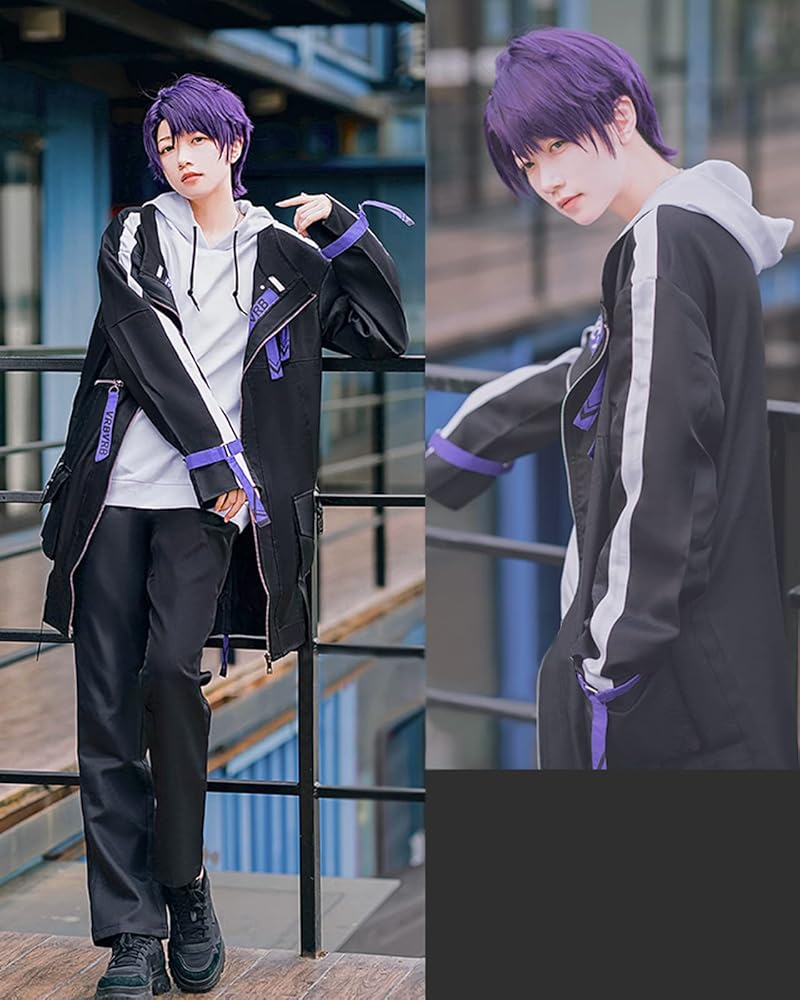 Amazon.co.jp: [milky time] にじさんじ 剣持刀也 コスプレ VTuber