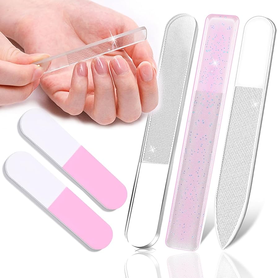 Amazon.co.jp: 【2025年プロ推薦・おトク5本】爪磨き 爪やすり ガラス