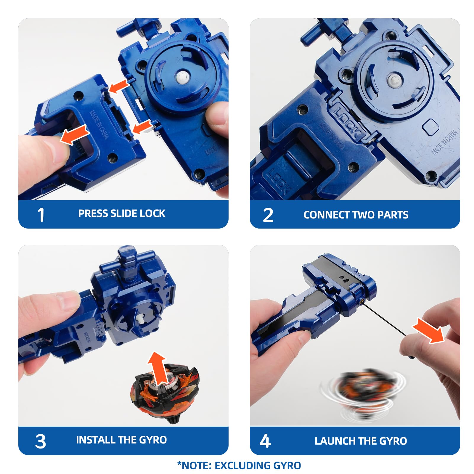 Amazon.com: AIBREAY 2 Pack X String Launchers, Blade X Winder