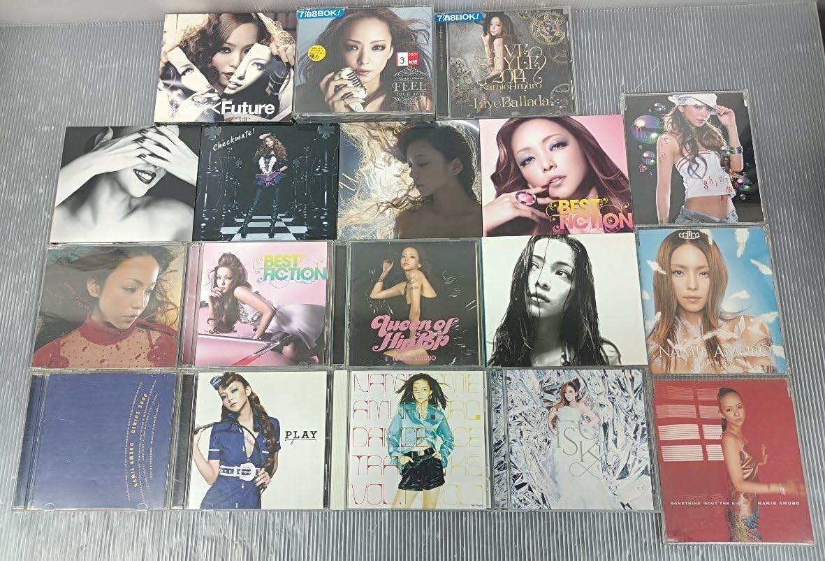 Amazon.co.jp: CDまとめ売り 安室奈美恵 18枚 : パソコン・周辺機器