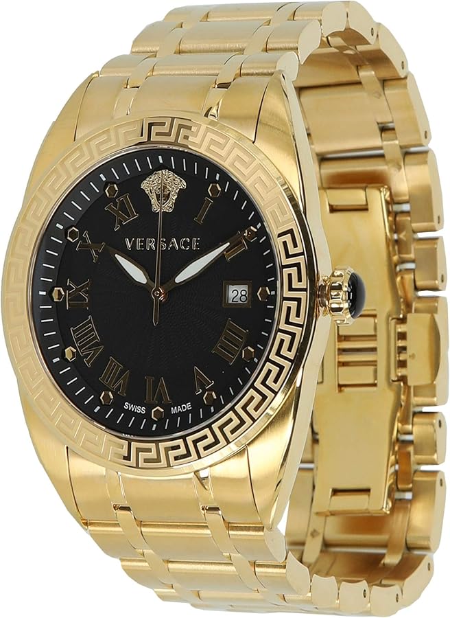 Amazon | Versace V-Sport II クォーツ ブラックダイヤル メンズ