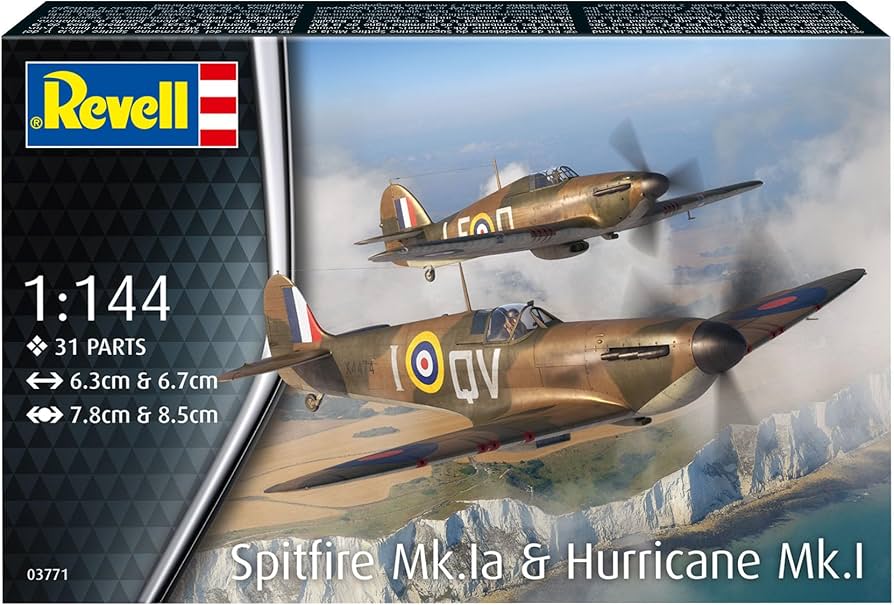 Amazon | ドイツレベル 1/144 スーパーマリン スピットファイア Mk.Ia