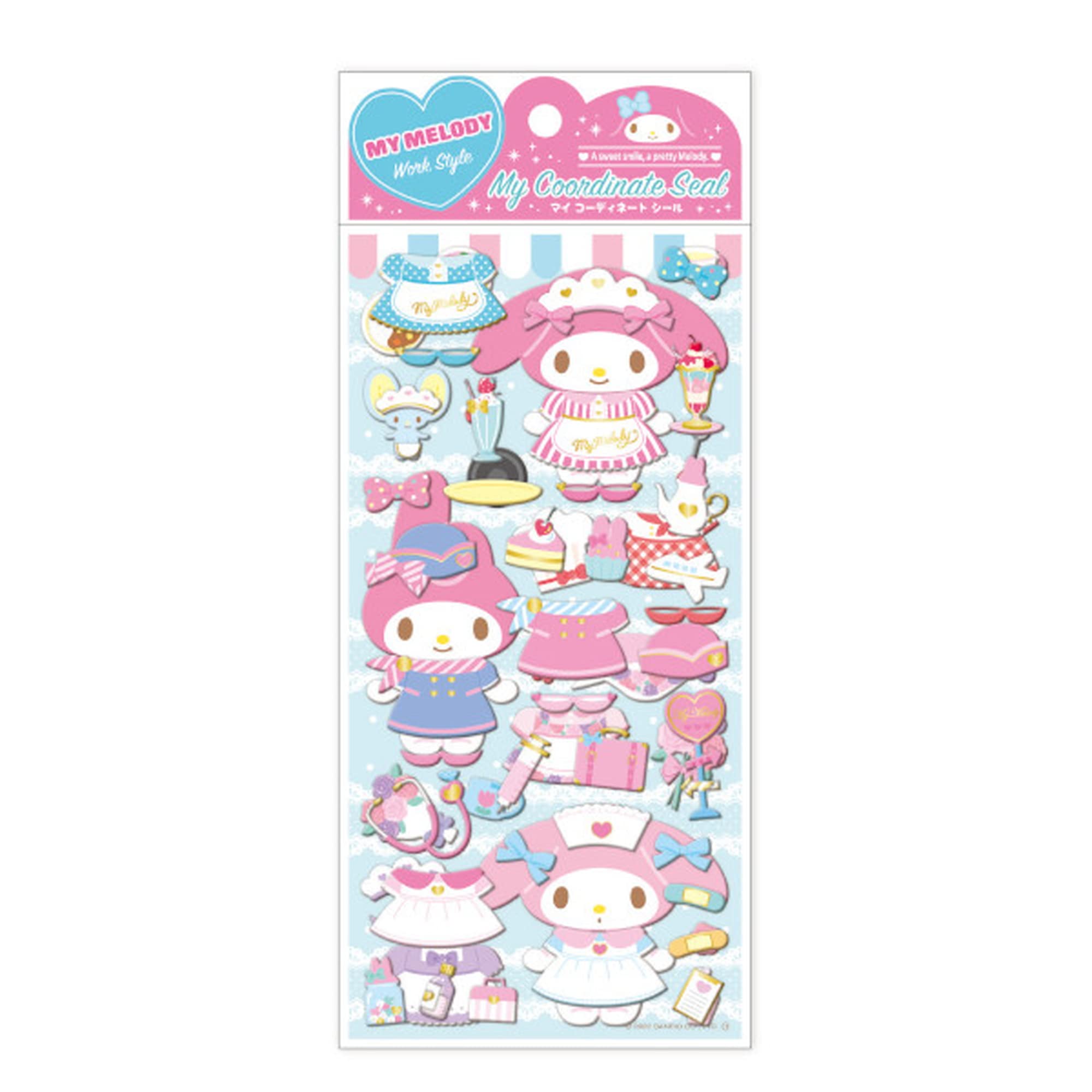Amazon | ケイカンパニー マイメロディ マイコーディネートシール