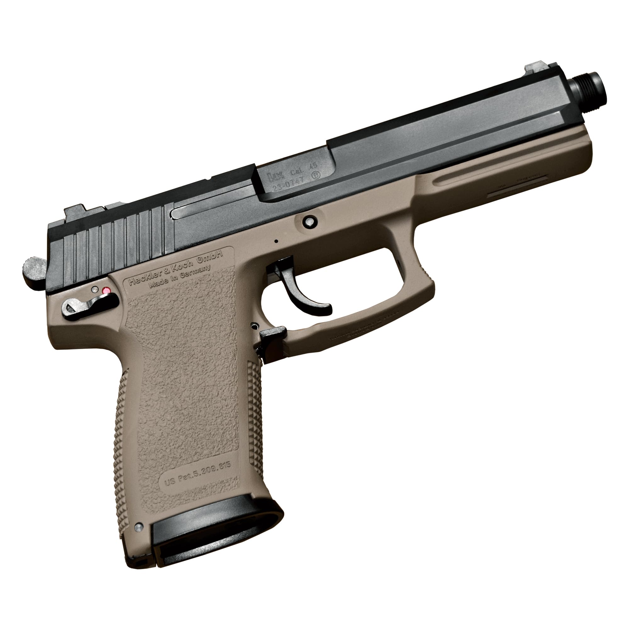 Amazon.co.jp: KSC MK23 SOCOM Pistol (CO2) Tan Color ABS 18+ CO2