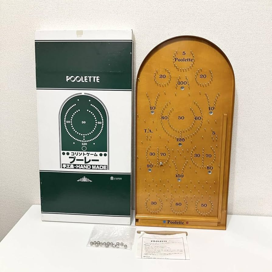 Amazon.co.jp: Poolette プーレー コリントゲーム ピンボール パチンコ