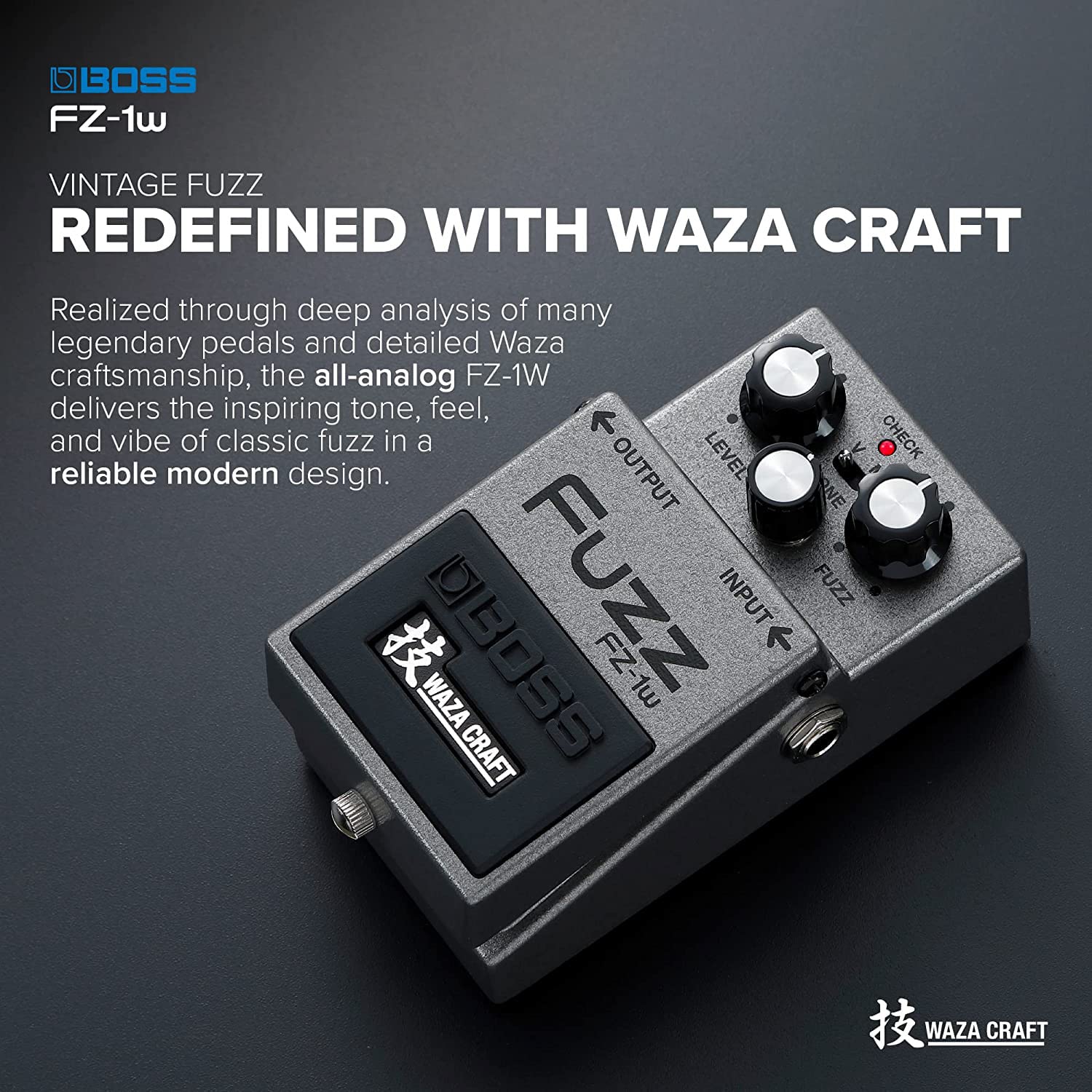 Amazon.com: Boss FZ-1W Waza Craft Fuzz Bundle with Gearlux Power