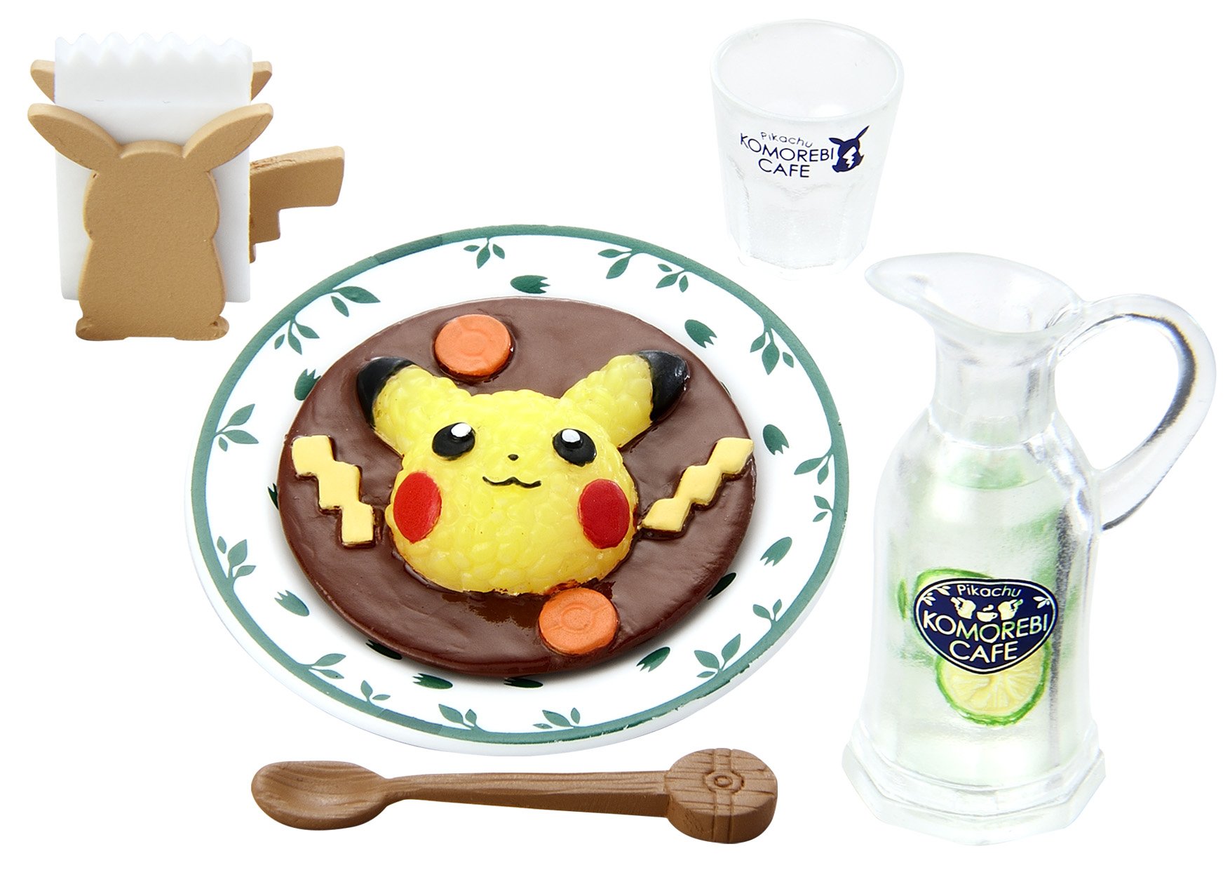 Amazon | ピカチュウの木漏れ日カフェ フルコンプ 8個入 食玩・ガム