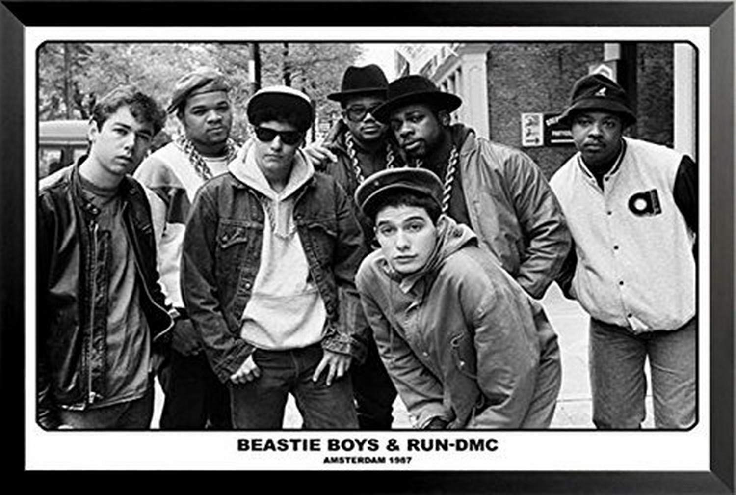Amazon.co.jp: Framed Beastie Boys And Run D。M。C