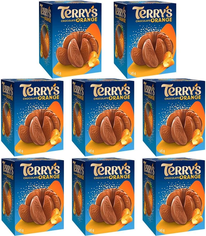 Amazon.co.jp: TERRY'Sテリーズ オレンジチョコレート ミルク 145g×8個