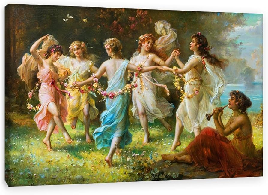 Amazon.com: Renaissance Aesthetic Hans Zatka Painting Reproduction