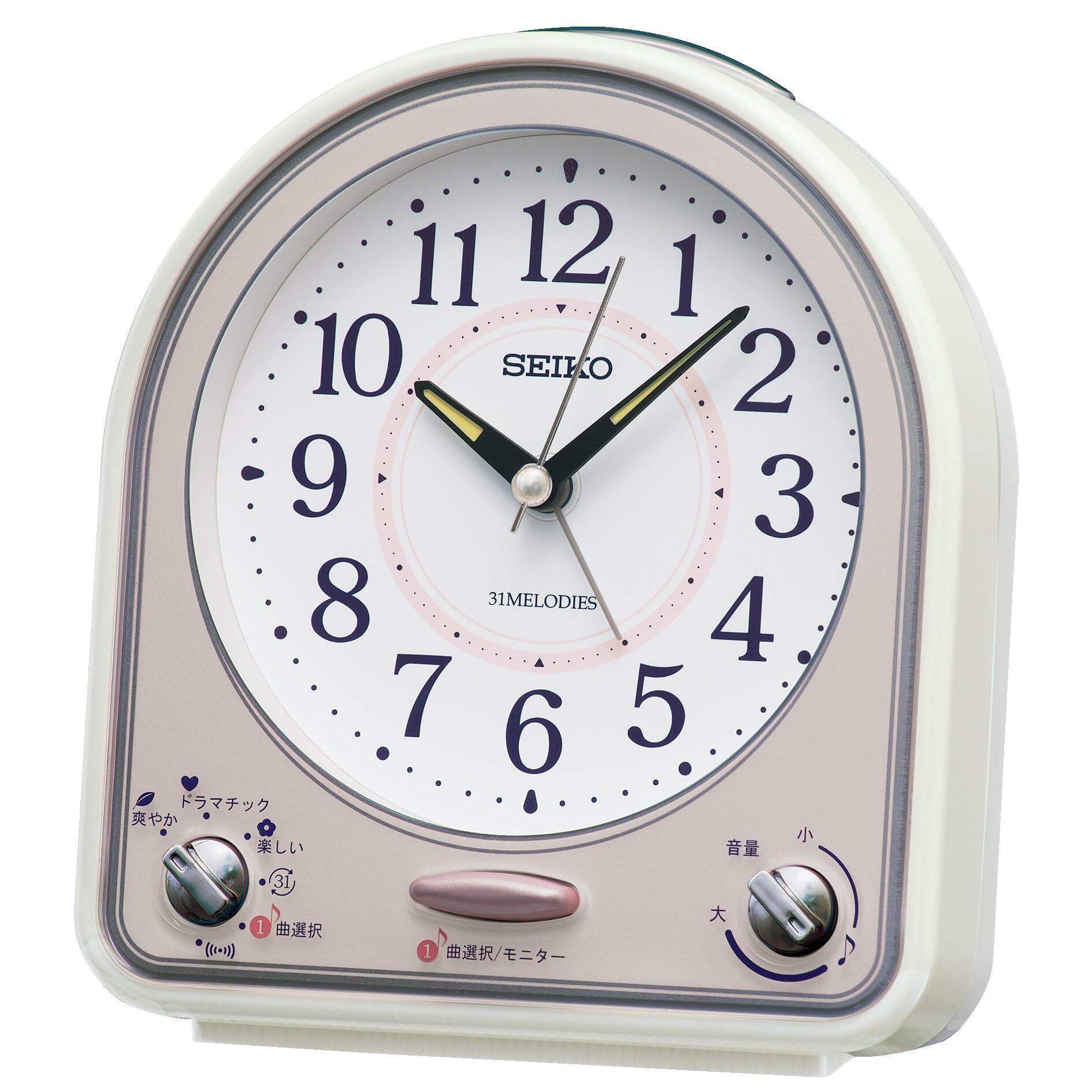 レトロ置き時計 セイコーqn420p