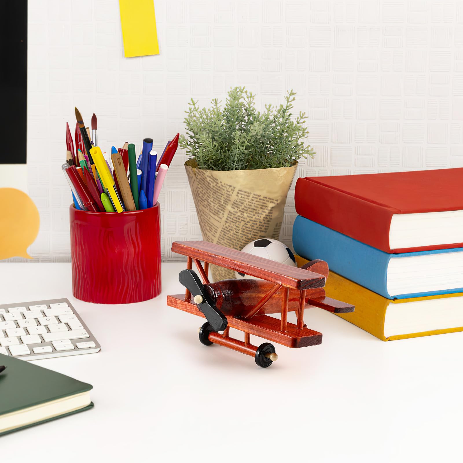 Amazon.com: IMIKEYA Airplane Model Ornament Retro Decor Photo