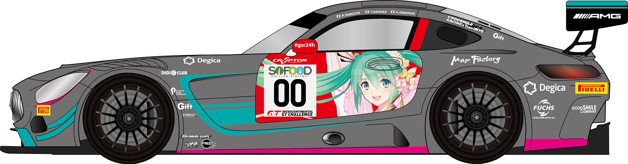Amazon.co.jp: 初音ミクGTプロジェクト グッドスマイル 初音ミク AMG