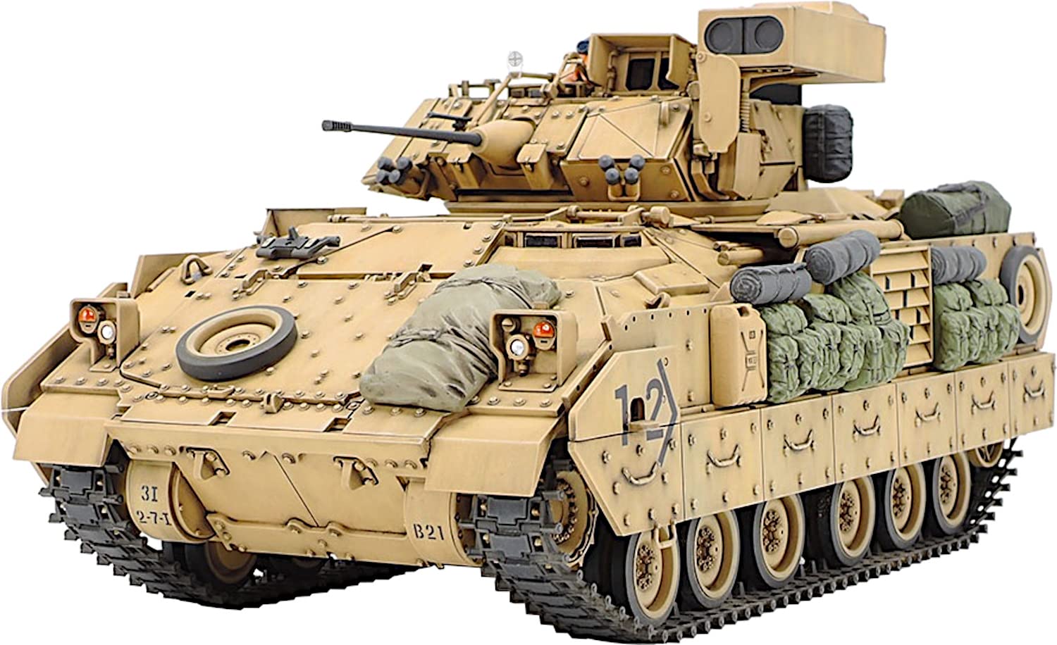 Amazon.com: Tamiya 35264 Desert Storm 1: 35 U.S. M2 A2 Bradley IFV
