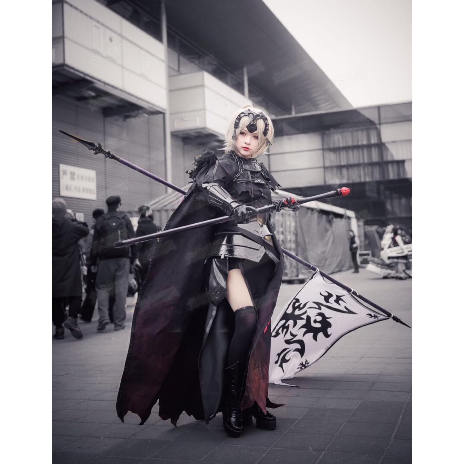 Amazon | Fate/Grand Order ジャンヌ・ダルク コスプレ 旗 道具 特大
