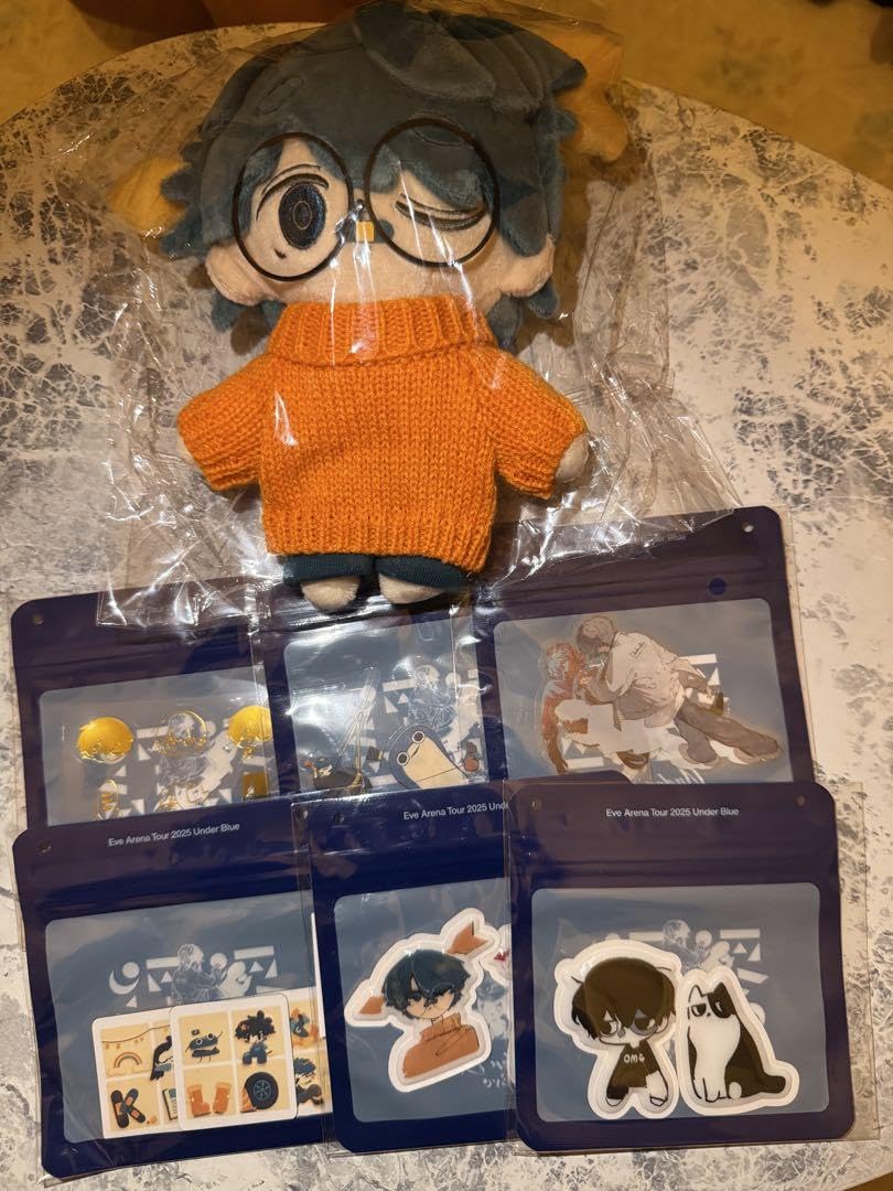 Amazon.co.jp: Eve くじUnderBlue iconぬいぐるみ : おもちゃ