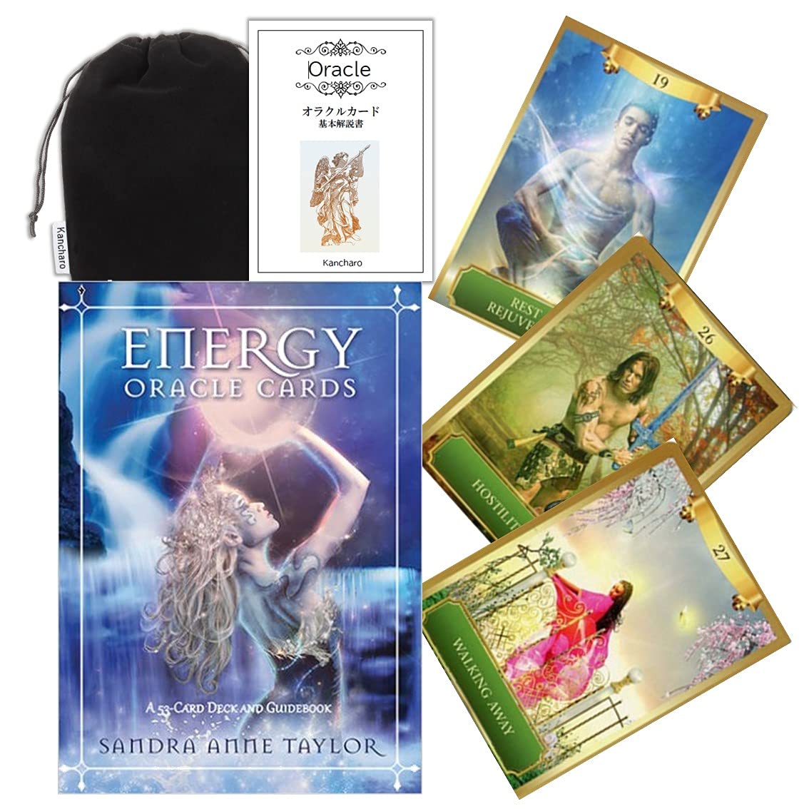 Amazon | Kancharo オラクルカード 53 枚 タロット占い【エナジー