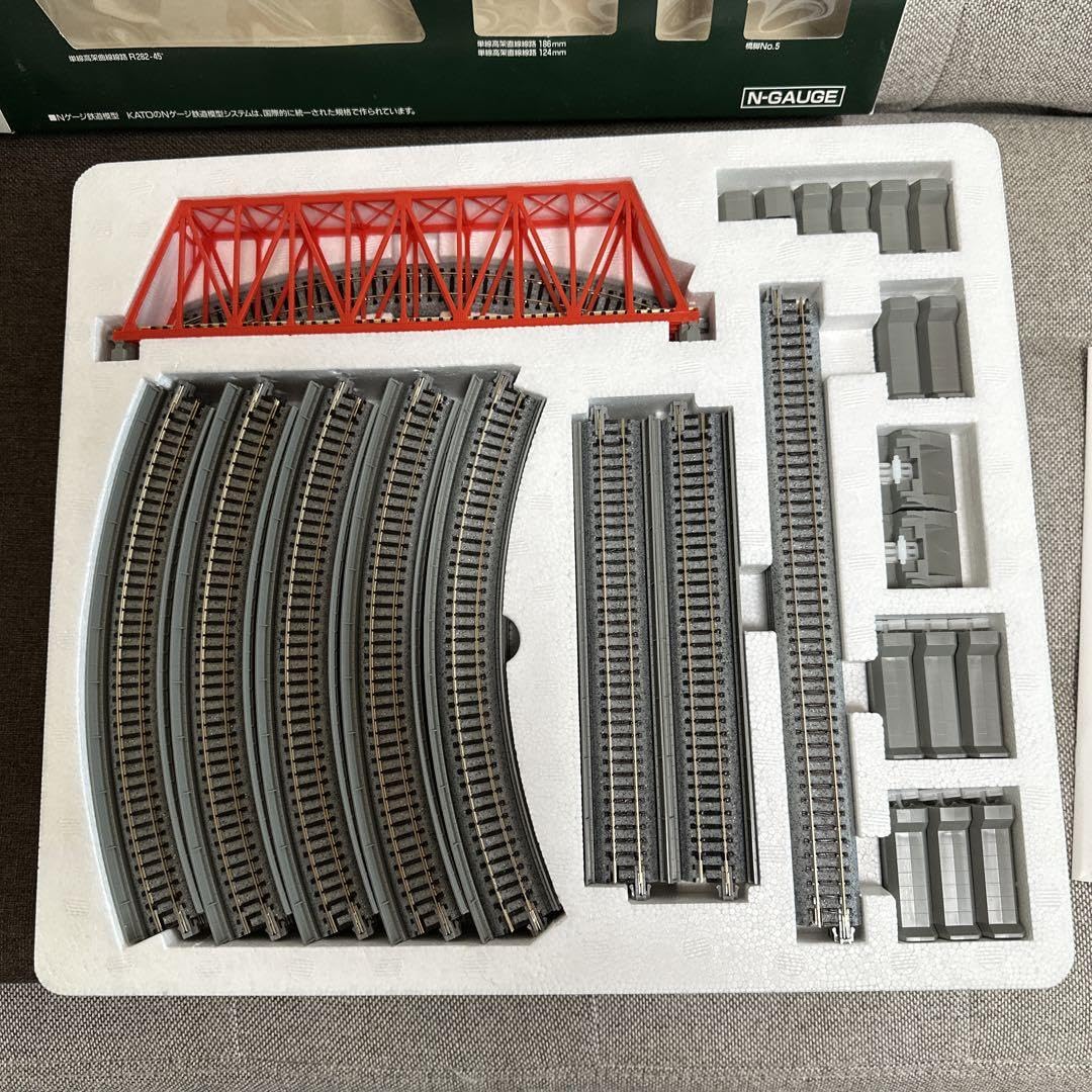 Amazon | カトー ユニトラックレールセットN3立体セット | 鉄道模型 通販