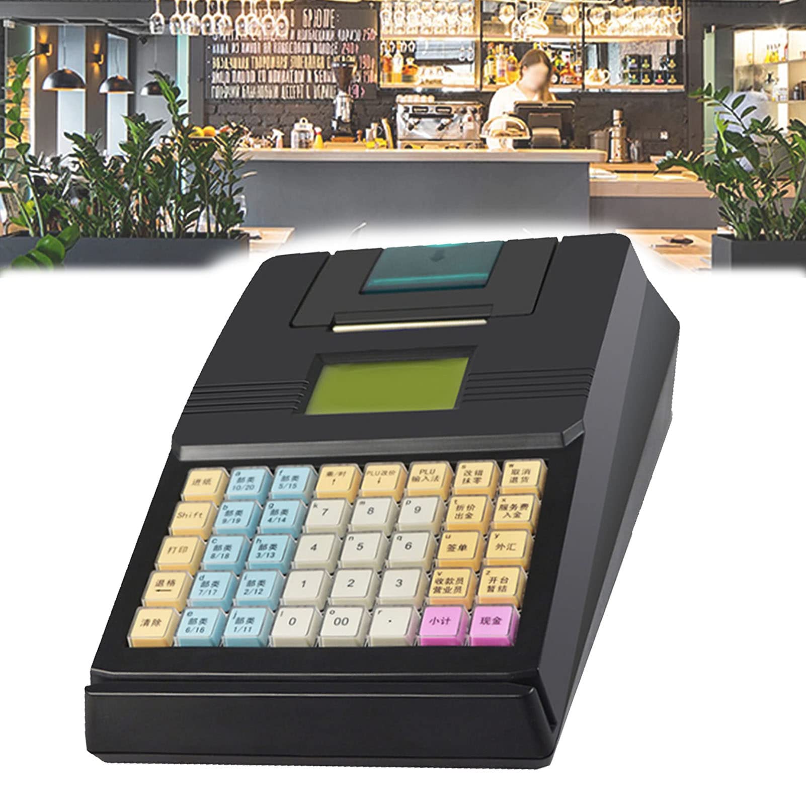 Amazon.co.jp: サーマルレシート印刷付き小型電子レジスター、小売店