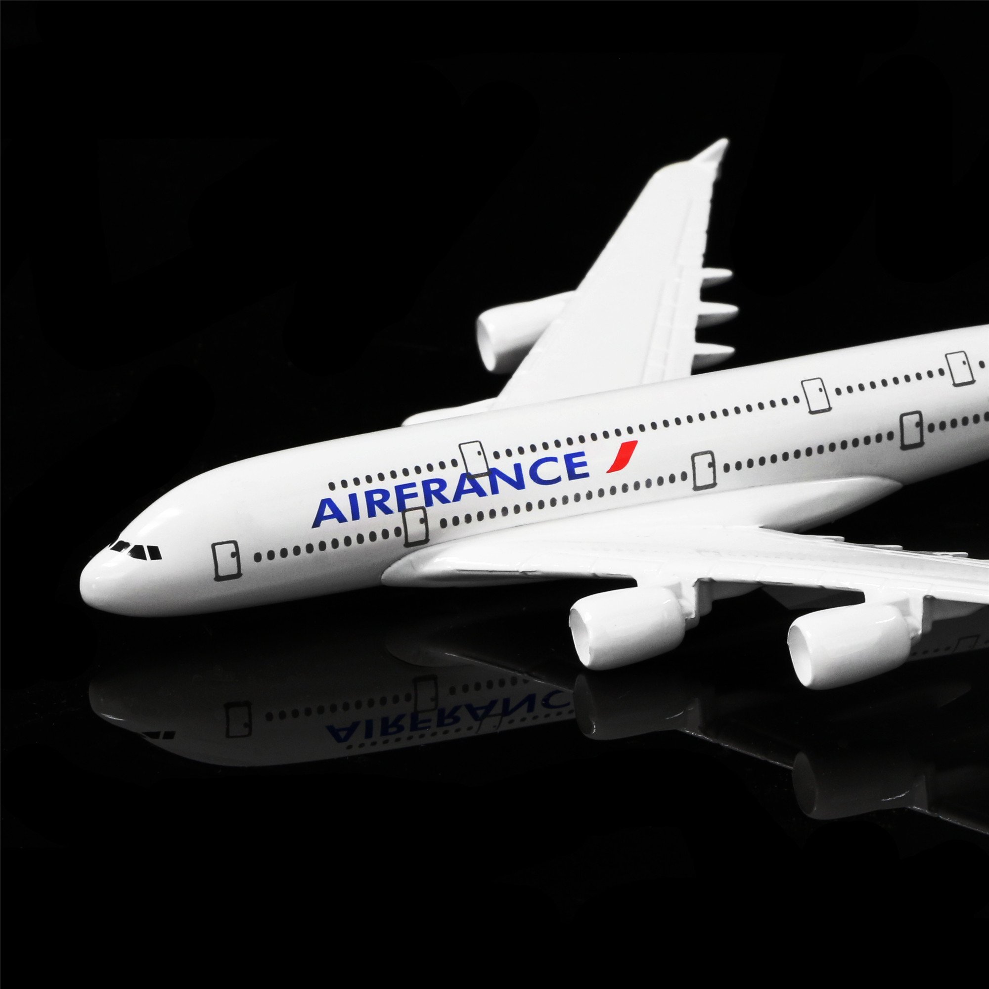 Amazon.com: 24-Hours Air France A380 Solid Alloy Metal Model