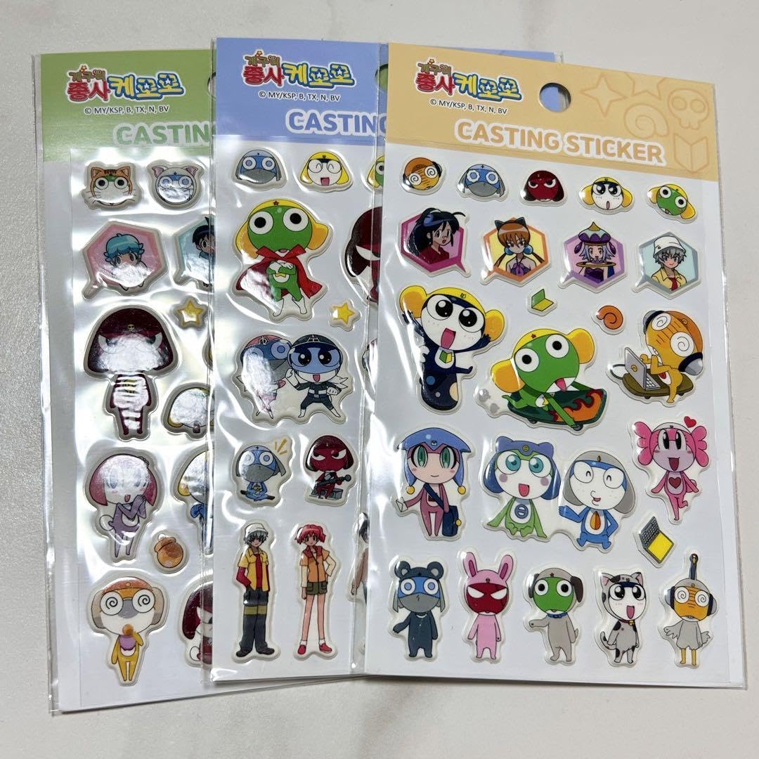 Amazon.co.jp: ケロロ軍曹 韓国限定 シール ステッカー : ホビー