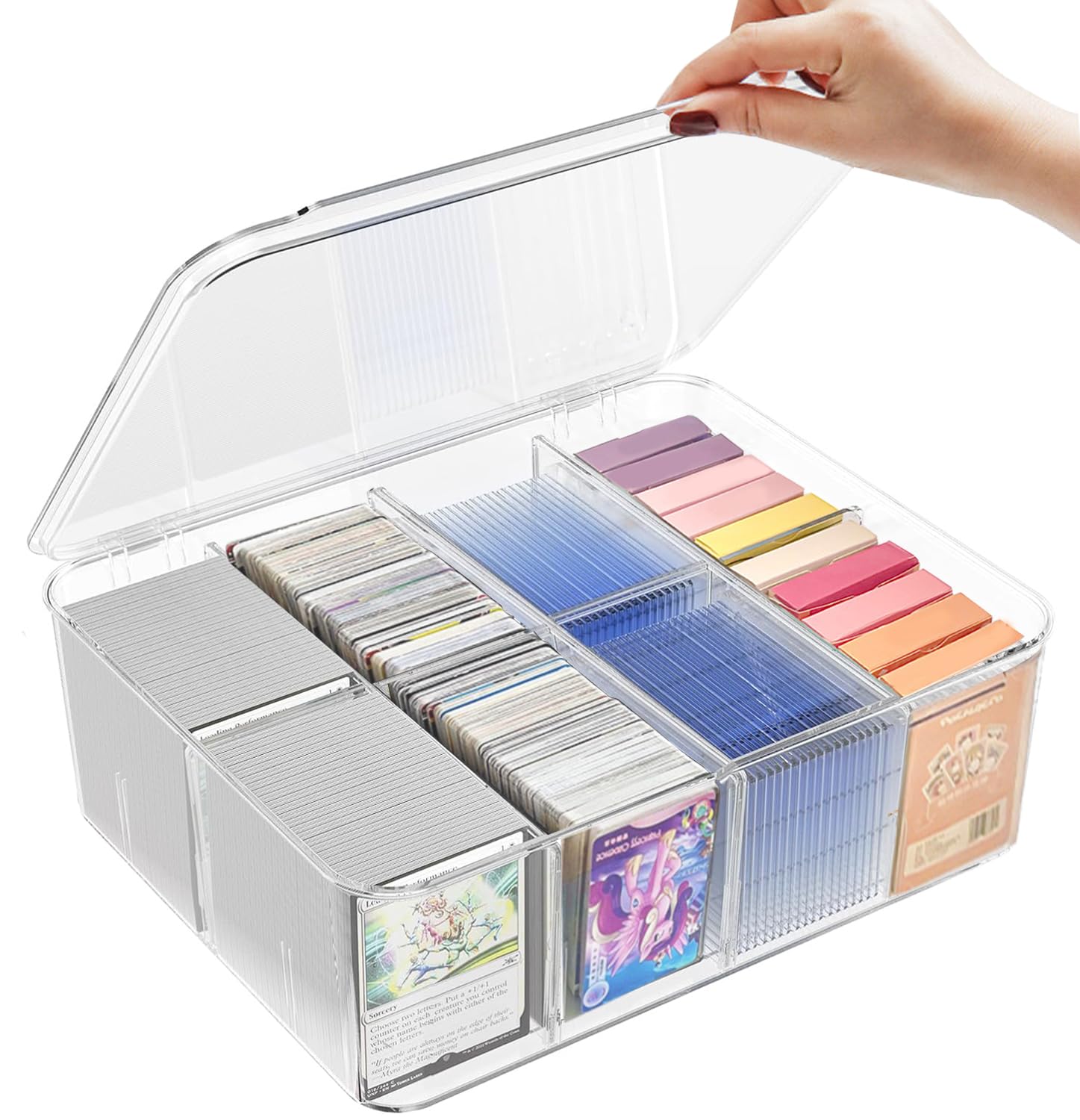 Amazon.co.jp: Yoimize カードボックス トレカケース 透明ポケモン