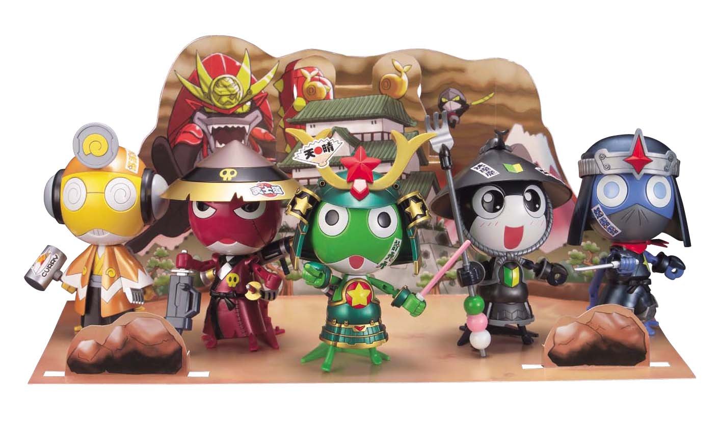 Amazon.co.jp: プラモコレクション DX04 武者ケロロ小隊セット (ケロロ