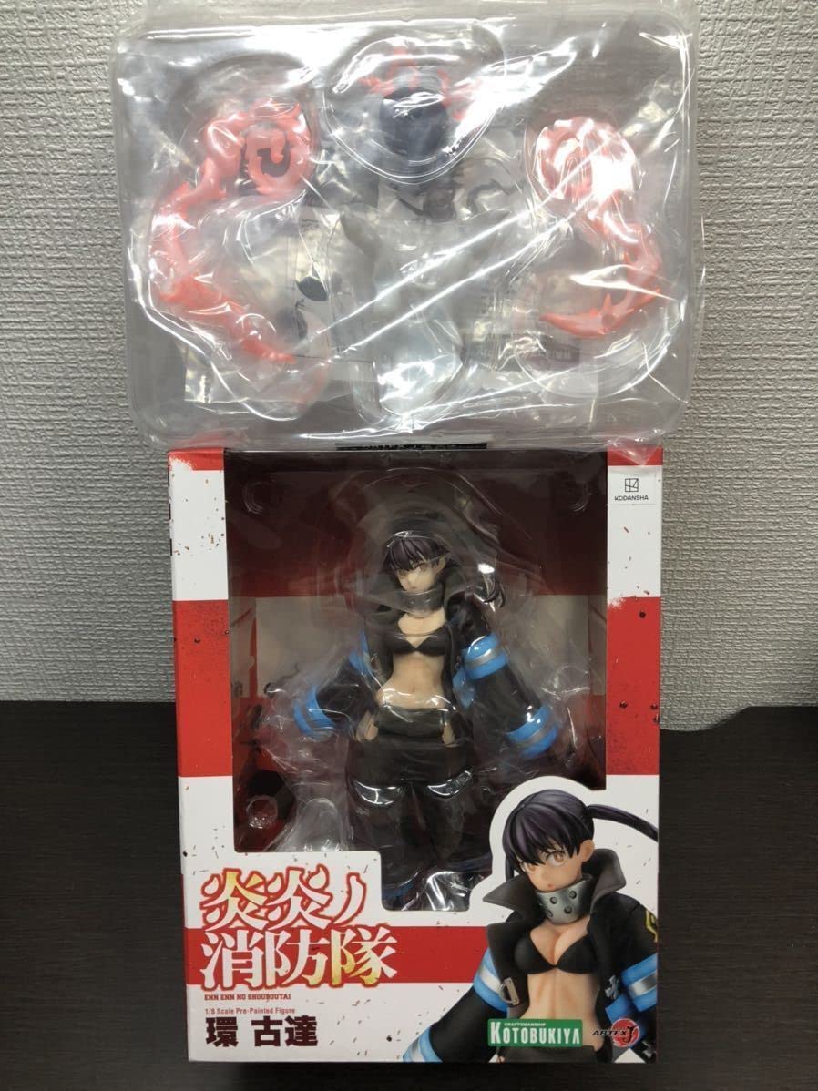 Amazon.co.jp: 【○○】ARTFX○J○炎炎ノ消防隊○環古達○1/8○完成品