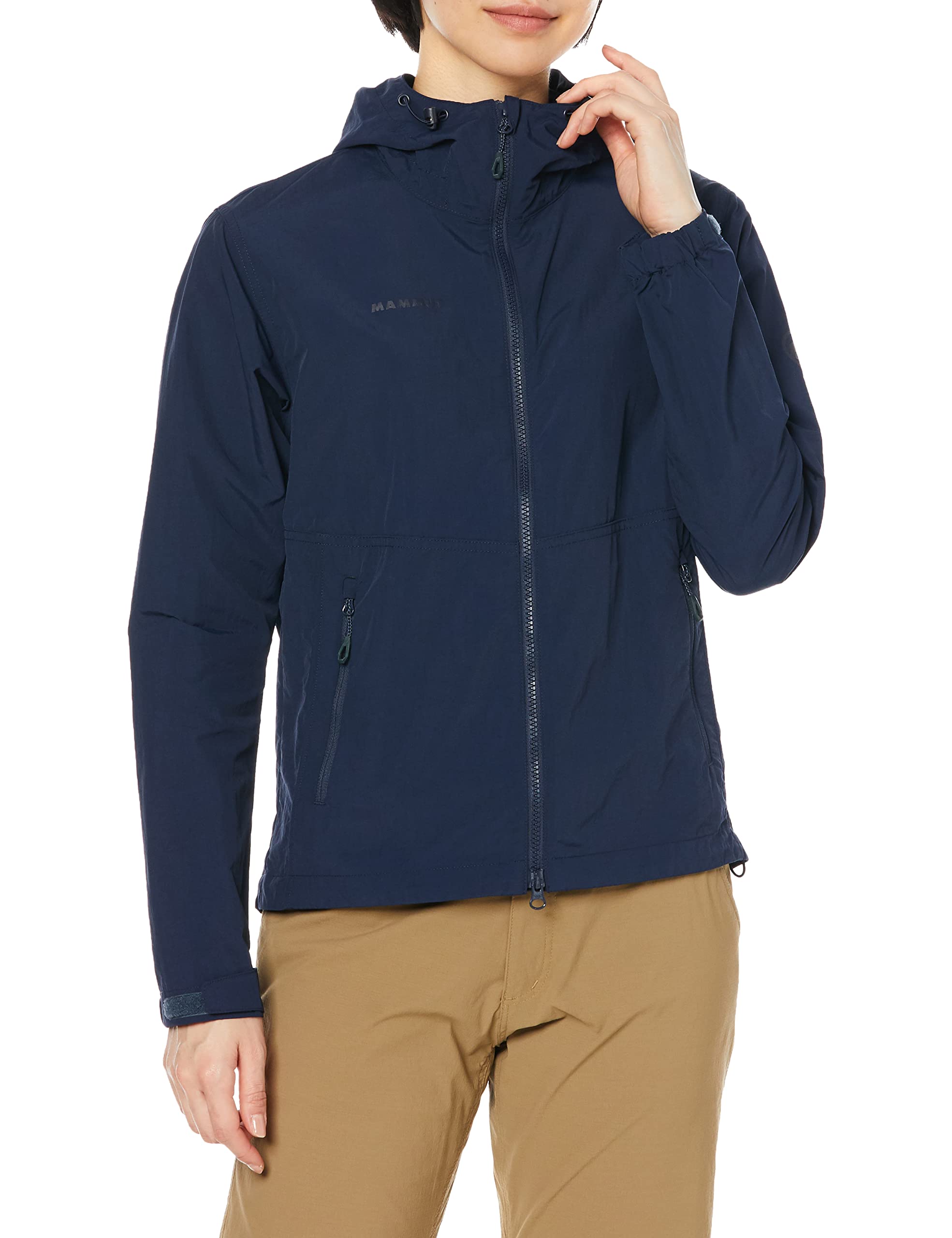 Amazon.co.jp: [マムート] ハイキング ウィンドブレーカー フーデッド