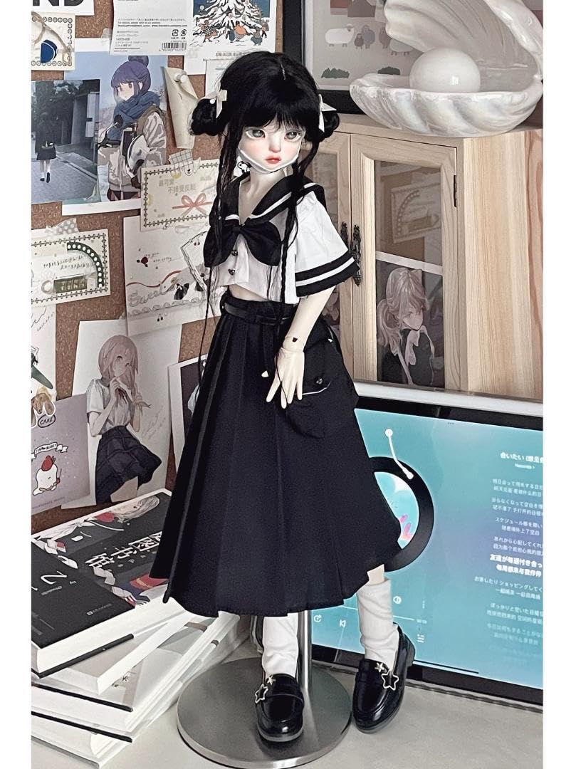 Amazon.co.jp: 木茶動物園ドール服 14 MDD セーラー服 kumako 人形服