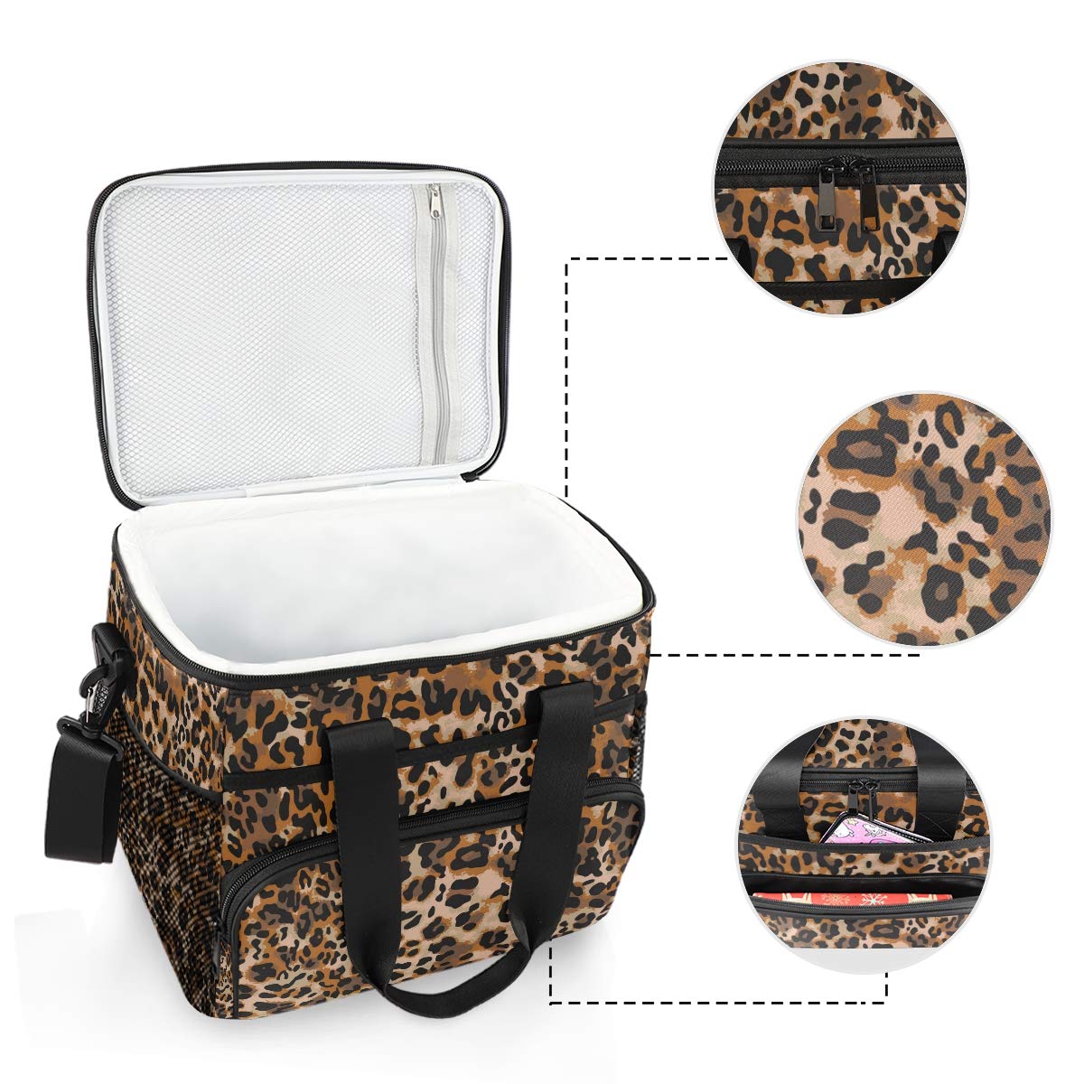 Amazon.com : ALAZA Jaguar Cheetah Animal Skin Leopard Colored