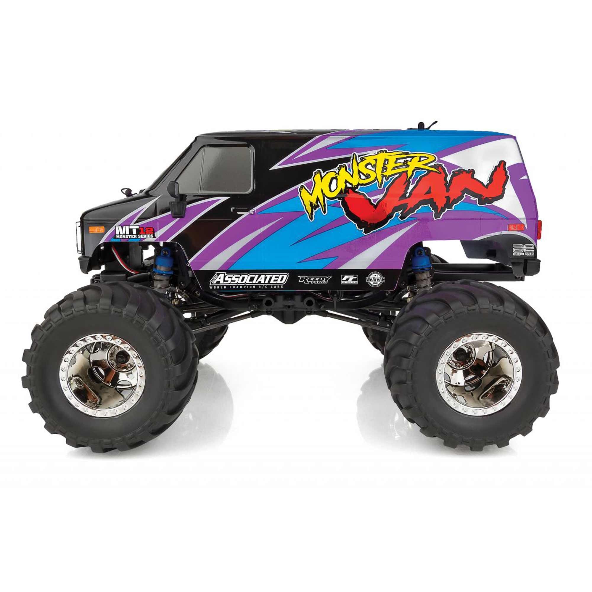 Amazon.co.jp: Team Associated MT12 モンスターバン RTR リポコンボ