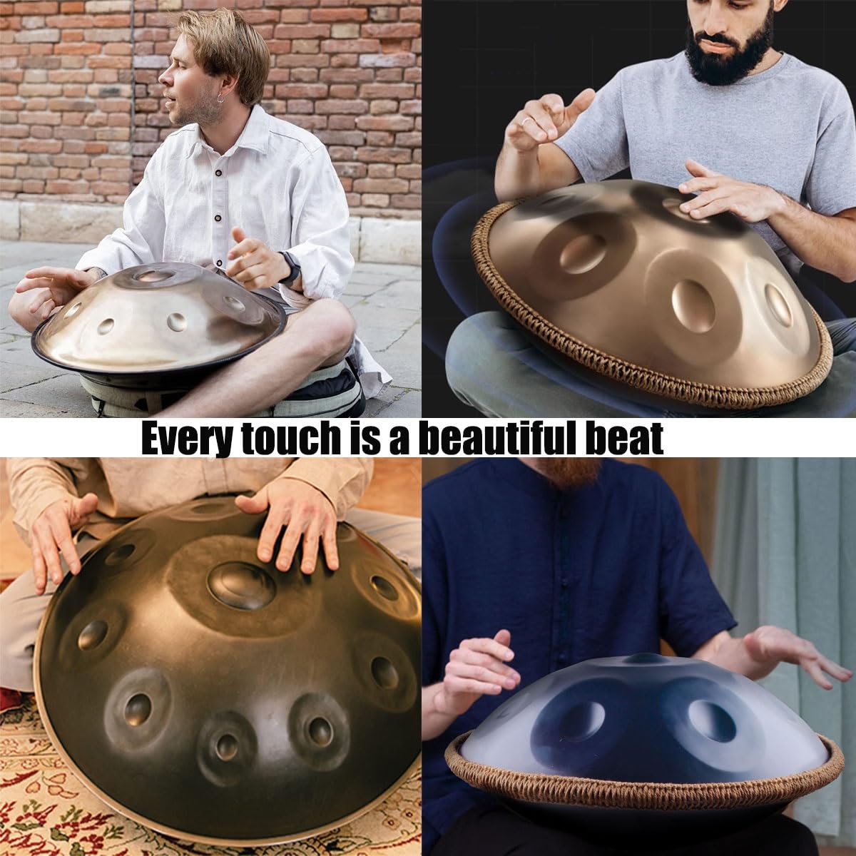 Amazon.co.jp: 432Hz/440Hz ハンドパン スチールドラム、9音/10音/12音