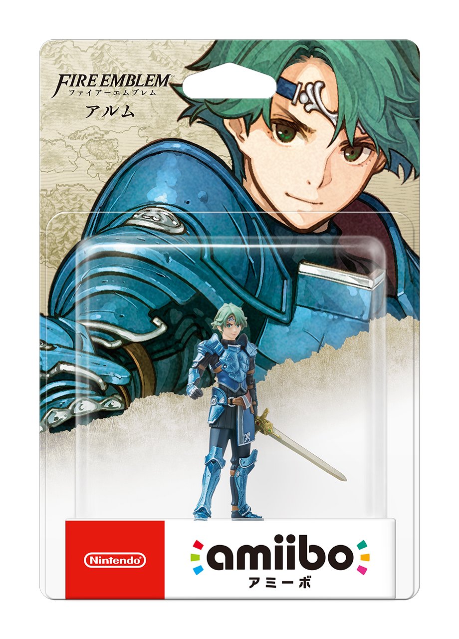 Amazon.com: amiibo Alm Fire Emblem Japanese ver. : Video Games
