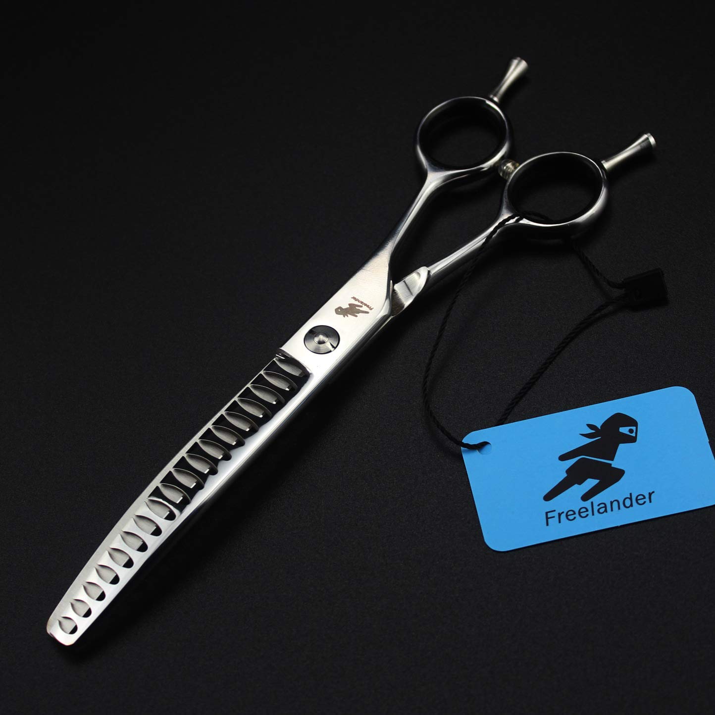 プロ用カーブセニングシザートリマートリミングペットママミング両面