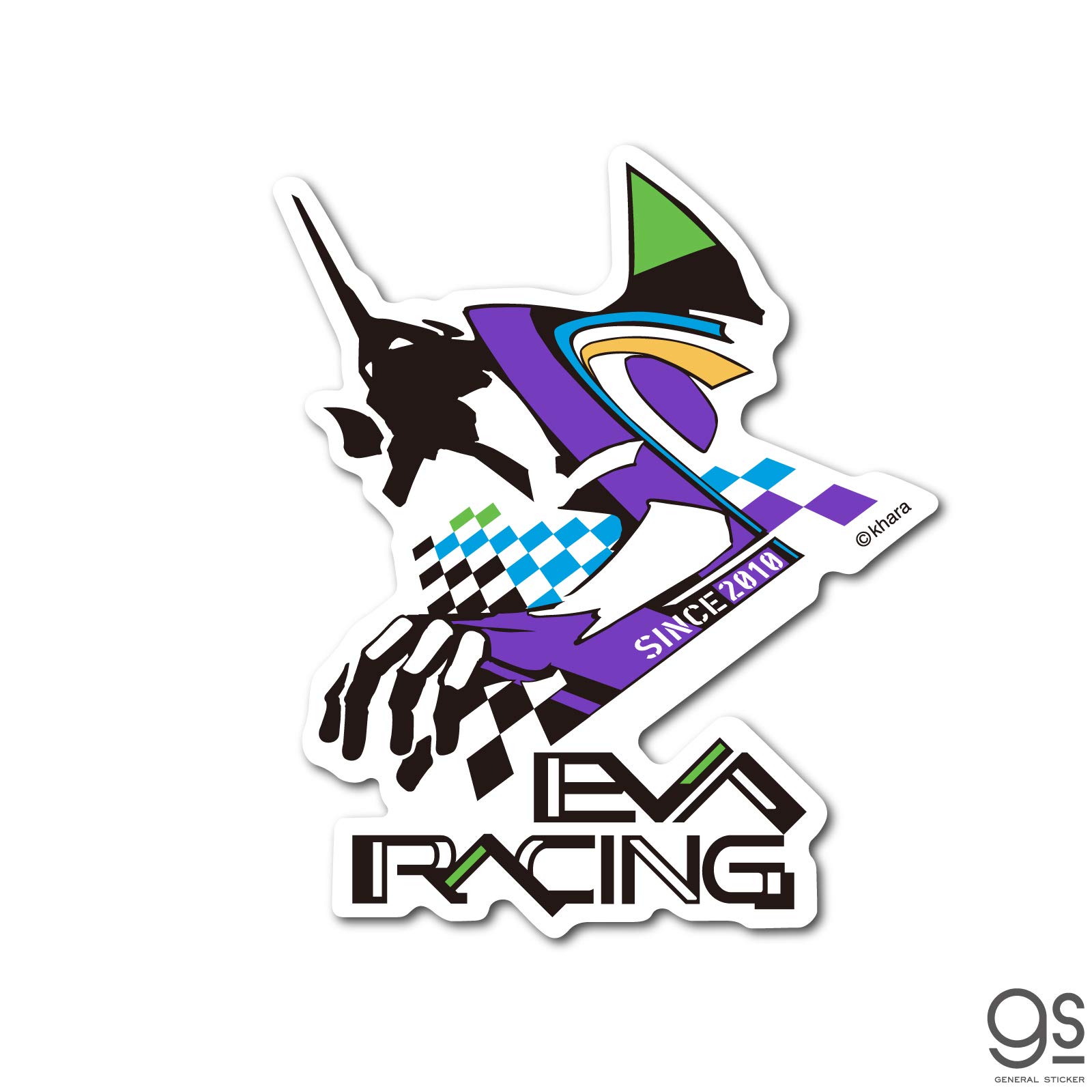 Amazon.co.jp: エヴァンゲリオンレーシング EVA Racing ステッカー