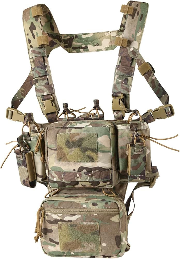 Amazon.co.jp: VOTAGOO GEAR チェストリグ タクティカル チェストリグ