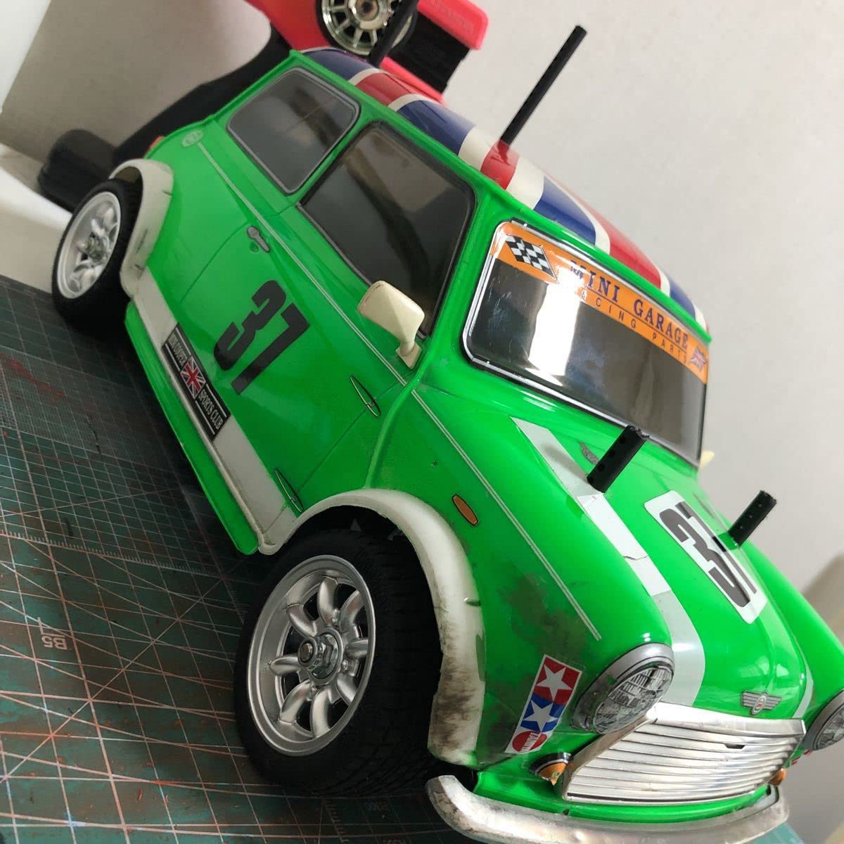 Amazon | タミヤ1/10 ローバーミニクーパー Mシャーシ プロポセット