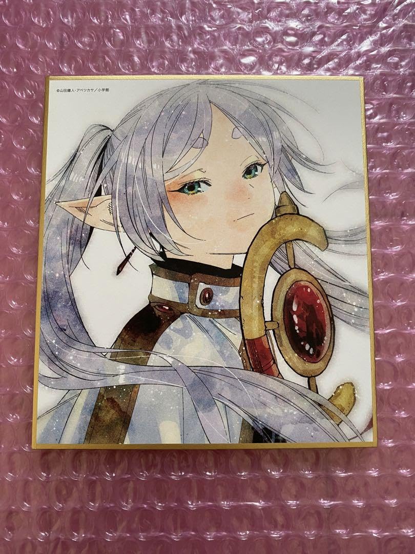 Amazon.co.jp: 葬送のフリーレン Bluray 特典 描き下ろし ミニ色紙