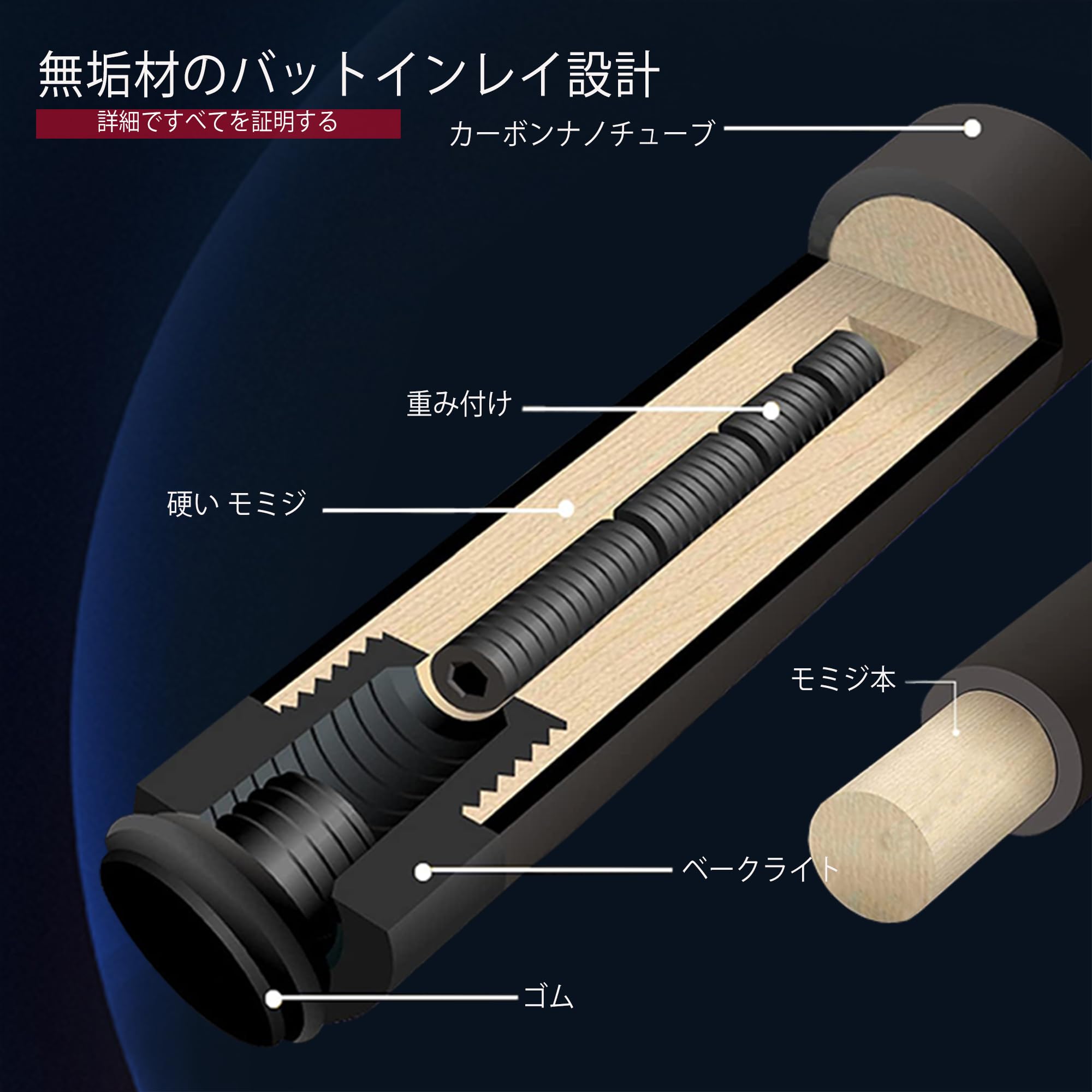 Amazon.co.jp: KHEALING ビリヤード キュー カーボン T 700カーボン