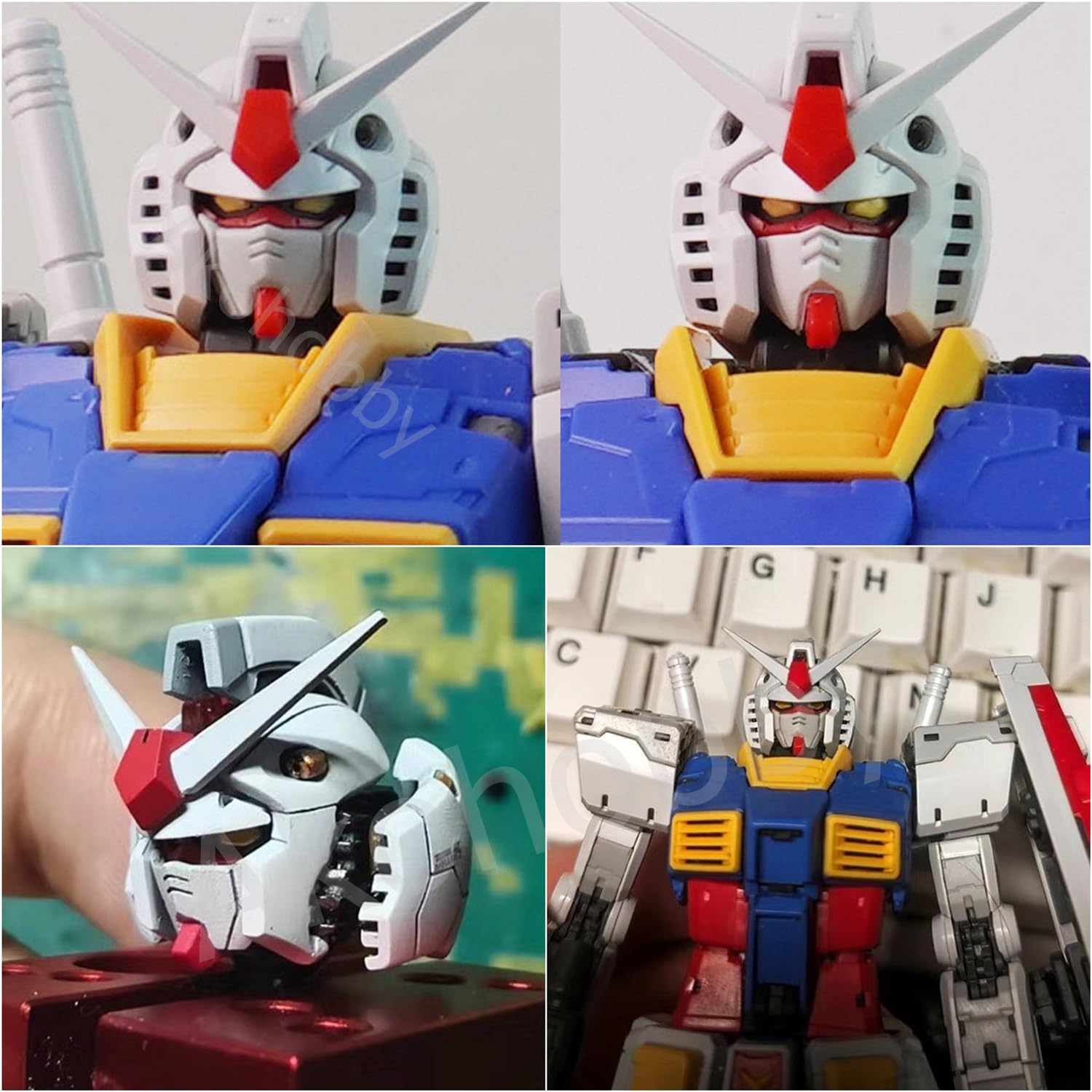 Amazon | [フェイス パーツ & デカール セット] RG RX-78-2 ガンダム