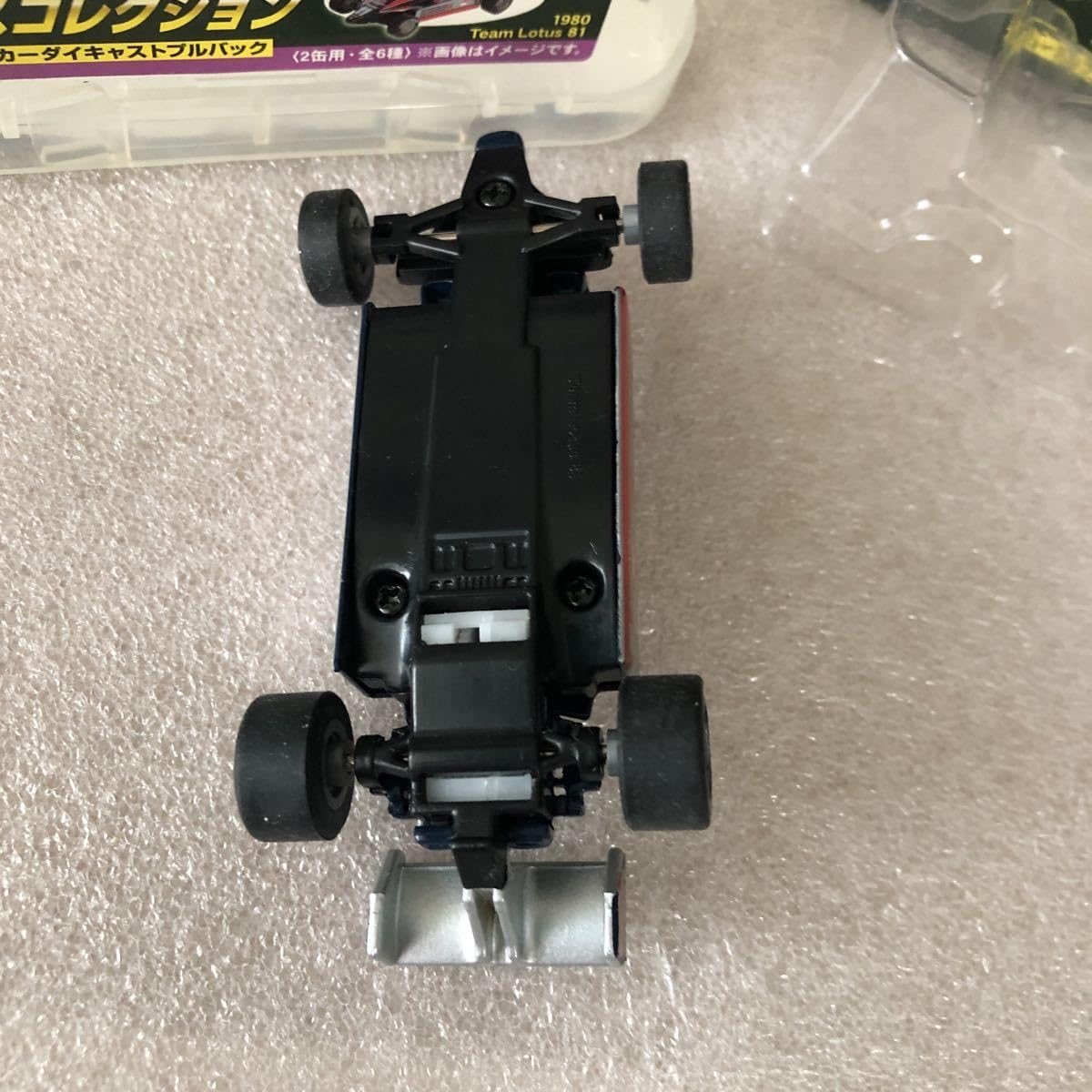 ☆商談中☆ダイキャストプルバックミニカー 1980 Team Lotus 81