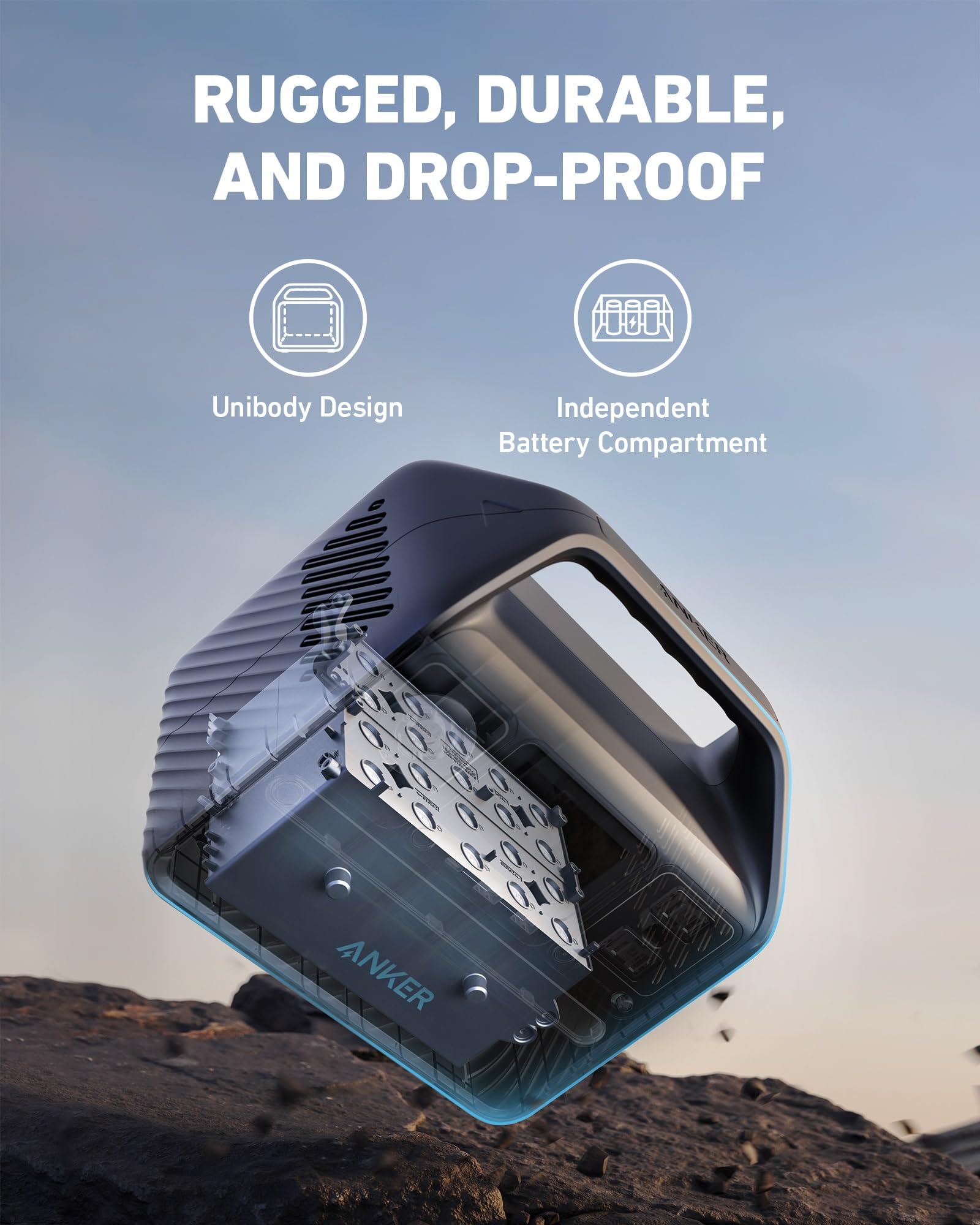 Anker Estação De Energia Portátil 521 Atualizada Com Bateria