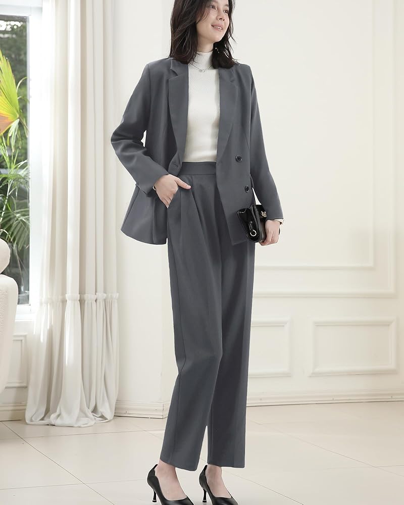 Amazon | [Sueeya] スイーヤ スーツ レディース セットアップ